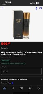 Giorgio Armani code profumo (niet meer op de markt), Handtassen en Accessoires, Uiterlijk | Parfum, Ophalen, Nieuw