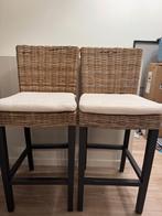 Barstoelen, Huis en Inrichting, Barkrukken, Ophalen, Gebruikt, Hout, Met voetsteun