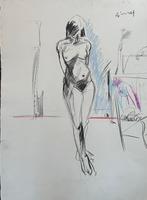 Godfried Vervisch, Antiek en Kunst, Kunst | Tekeningen en Fotografie, Ophalen