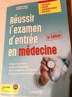 Deboeck Réussir l'examen d'entrée en médecine 5éme édition, Ophalen of Verzenden, Zo goed als nieuw, Niet van toepassing, Mohamed Ayadim