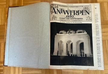 Exposition universelle d'Anvers 1930 47 exemplaires reliés 