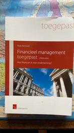 Financieel management toegepast (derde editie), Livres, Économie, Management & Marketing, Comme neuf, Rudy Aernoudt