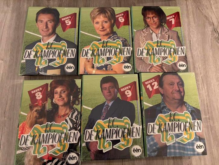 Dvd’s Fc de kampioenen 5,6,7,8,9 & 12, Cd's en Dvd's, Dvd's | Tv en Series, Zo goed als nieuw, Ophalen of Verzenden