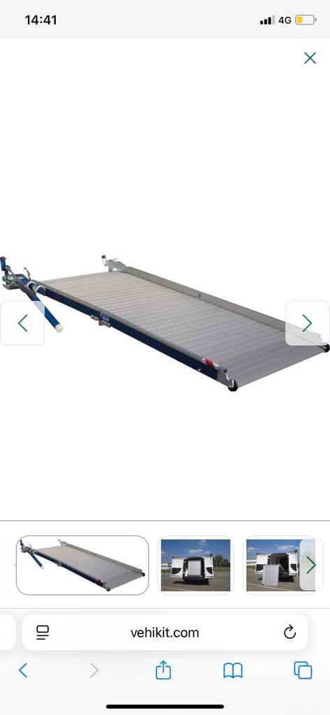 Oprij plaat 3 meter op 1,2 meter breed, Auto-onderdelen, Vrachtwagen-onderdelen, Ophalen