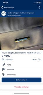 Zo goed als nieuwe laptoptas samsonite, Computers en Software, Laptoptassen, Ophalen of Verzenden, Zo goed als nieuw