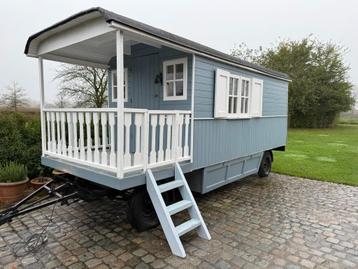 pipowagen - zigeunerwagen - tiny house disponible aux enchères