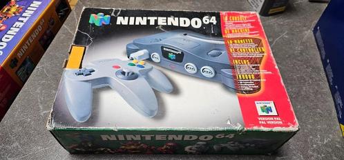 Nintendo 64-console in doos (3), Games en Spelcomputers, Spelcomputers | Nintendo 64, Gebruikt, Ophalen of Verzenden