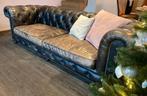 Chesterfield, Huis en Inrichting, Ophalen, Gebruikt, Vierpersoons of meer, Leer
