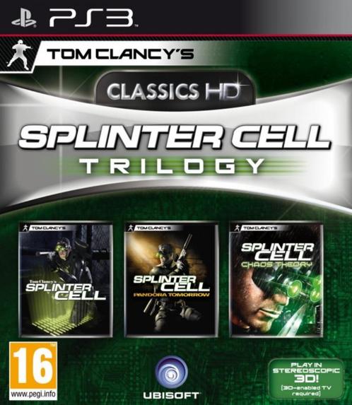 Tom Clancy's Splinter Cell Classic Trilogy HD, Consoles de jeu & Jeux vidéo, Jeux | Sony PlayStation 3, Comme neuf, Shooter, 1 joueur