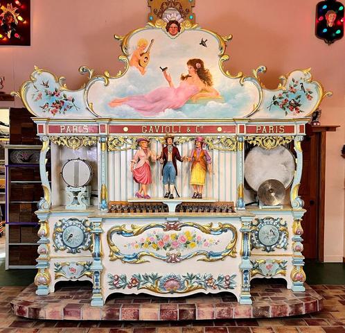 57-toetsen Gavioli kermisorgel ca. 1896, Muziek en Instrumenten, Draaiorgels, Ophalen