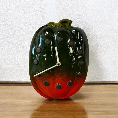 vintage klok pompoen, Antiek en Kunst, Antiek | Klokken, Ophalen of Verzenden