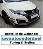 Honda Civic Type R Mk9 Spoiler Lip Splitter, Nieuw, Honda, Ophalen of Verzenden