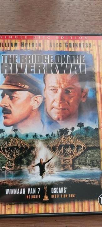 Le pont sur la rivière Kwaï, CD & DVD, DVD | Classiques, Comme neuf, Autres genres, 1940 à 1960, À partir de 12 ans, Envoi