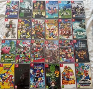 Veel Switch spellen  te koop, Games en Spelcomputers, Ophalen, Zo goed als nieuw, Online