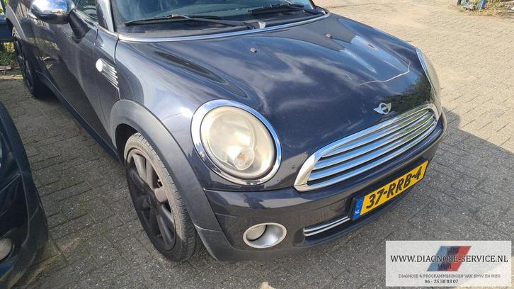 mini cooper  R56 zwart 2008 motorkap, Auto-onderdelen, Carrosserie, Bumper, Mini, Gebruikt, Ophalen