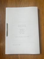 LORD OF THE RINGS -THE RETURN OF THE KING - SCRIPT (kopie), Ophalen of Verzenden, Nieuw, Overige typen