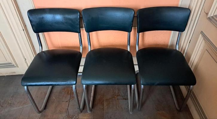 Chaises vintage, Antiek en Kunst, Antiek | Meubels | Stoelen en Sofa's, Ophalen