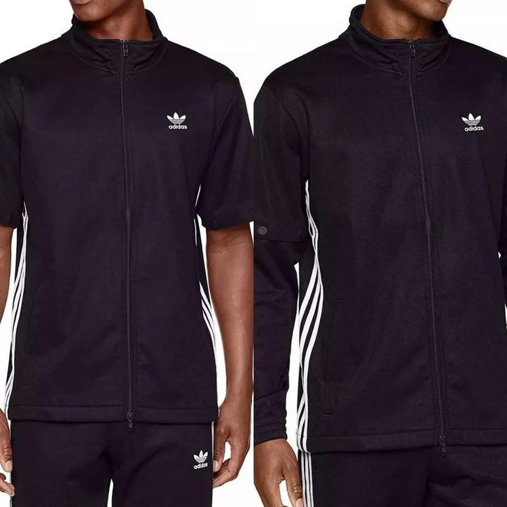 Adidas Originals Heren Adibreak Snap zwart, Kleding | Heren, Sportkleding, Nieuw, Maat 56/58 (XL), Zwart, Ophalen of Verzenden