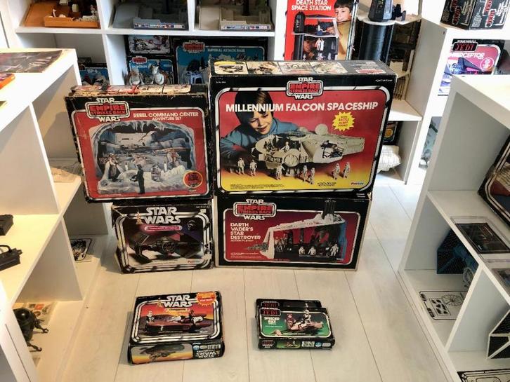 Vintage Star Wars-schepen uit 1980, Verzamelen, Star Wars, Ophalen of Verzenden
