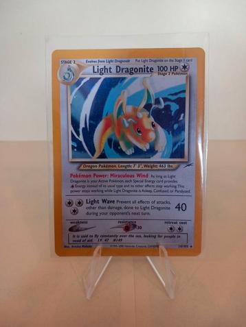 Pokemon/ Light Dragonite #14 - Rare Holo beschikbaar voor biedingen