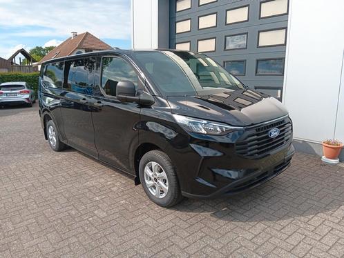 Ford Transit Custom 5pl L2 170pk AUT. dub cab 2500kg sleep 4, Auto's, Ford, Bedrijf, Te koop, Transit, ABS, Achteruitrijcamera