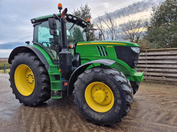 John Deere 6175R Premium edition (bj 2019), Zakelijke goederen, Landbouw | Tractoren, meer dan 10000, John Deere, meer dan 160 Pk