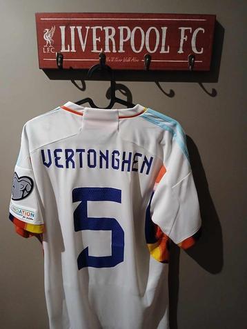 Rode duivels Tommorowland shirt gesigneerd Vertonghen beschikbaar voor biedingen