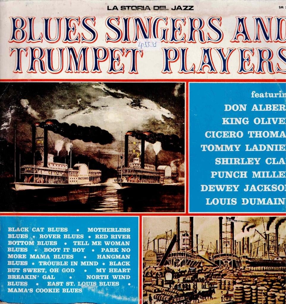 Vinyl, LP   -   Blues Singers And Trumpet Players, Ophalen of Verzenden, Overige formaten