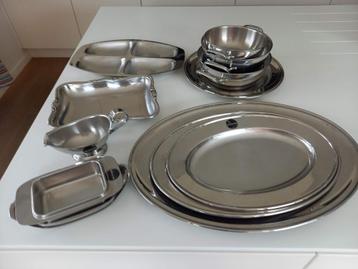 Alessi inox schotelset 11 stuks beschikbaar voor biedingen