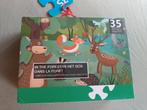 Jumbo vloerpuzzel bosdieren 35st, Kinderen en Baby's, Speelgoed | Kinderpuzzels, Ophalen, 10 tot 50 stukjes, Gebruikt, 2 tot 4 jaar
