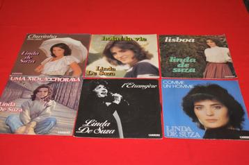 45t vinsingels met de mooiste hits van Linda de Suza beschikbaar voor biedingen