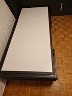 Boxspring 2x bedbodem 200x90, Ophalen, Gebruikt, 90 cm, Zwart
