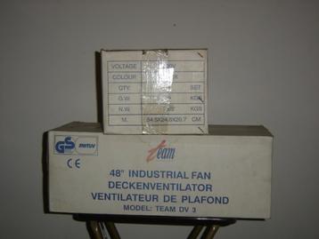 Plafondventilator beschikbaar voor biedingen
