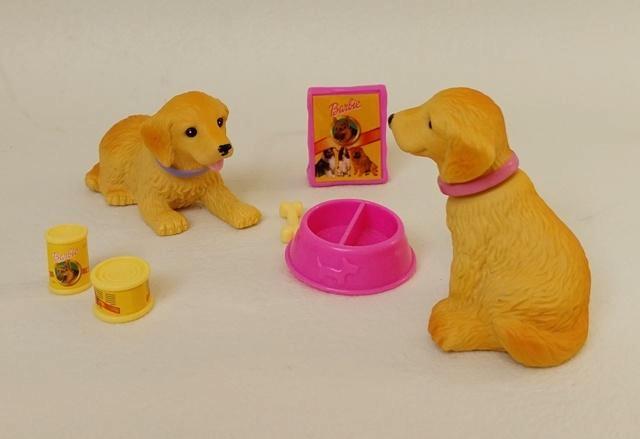 Coffret Barbie "Bobbin' Bow-wows Golden Retriever pups", Enfants & Bébés, Jouets | Poupées, Utilisé, Barbie, Enlèvement ou Envoi