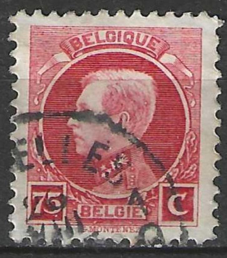 Belgie 1921/1927 - Yvert/OBP 212 - Koning Albert I (ST), Postzegels en Munten, Postzegels | Europa | België, Gestempeld, Koninklijk huis