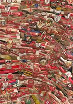 lot van 1000 stuks oude sigarenbandjes ,,, Verzamelen, Rookartikelen, Aanstekers en Luciferdoosjes, Verzenden, Gebruikt, Sigarenbandjes