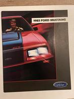 Ford mustang 1983 brochure, Boeken, Auto's | Folders en Tijdschriften, Ophalen of Verzenden, Ford