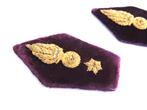 ABBL coins de col Médecin Officier Subalterne, Collections, Objets militaires | Général, Gendarmerie, Enlèvement ou Envoi