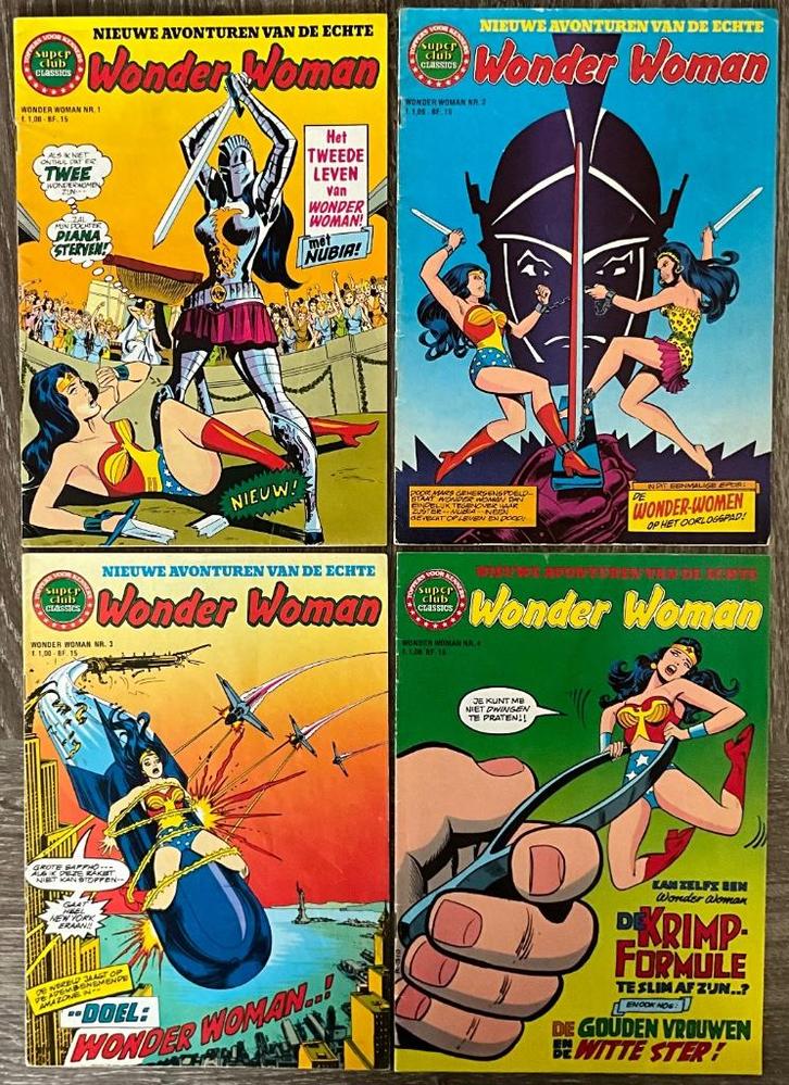 4 x Wonder Woman comics, Boeken, Strips | Comics, Gelezen, Ophalen of Verzenden