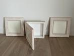 3 fotokaders landelijke stijl, Huis en Inrichting, Woonaccessoires | Lijsten, Ophalen, Zo goed als nieuw