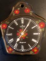 Vintage Junghans Quartz Wandklok, handbeschilderd uit 1963, Ophalen of Verzenden