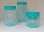 Tupperware « Universal Jar Eco » 325 - 550 - 825 ml - Promo, Bleu, Boîte, Enlèvement ou Envoi, Neuf
