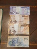 4 biljetten van België zie foto, Enlèvement, Série