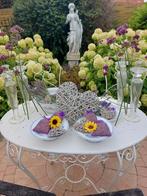 Antieke kandelaars servies brocante, Ophalen, Zo goed als nieuw