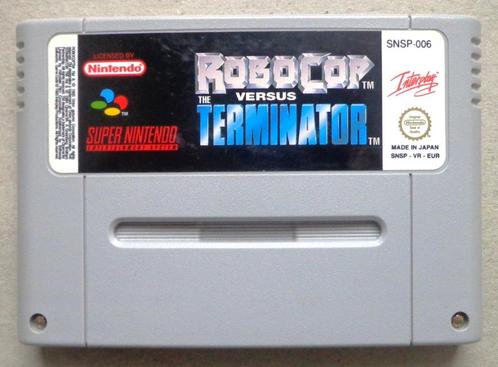 Robocop versus Terminator voor de Europese Super Nintendo, Games en Spelcomputers, Games | Nintendo Super NES, Gebruikt, Ophalen of Verzenden