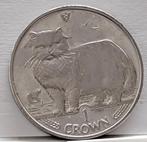 munt Isle of man 1 crown 1989 : perzische kat, Postzegels en Munten, Verzenden