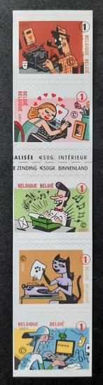 Belgique : COB 3715/19 ** Fête du timbre 2007, Neuf, Sans timbre, Timbre-poste, Enlèvement ou Envoi