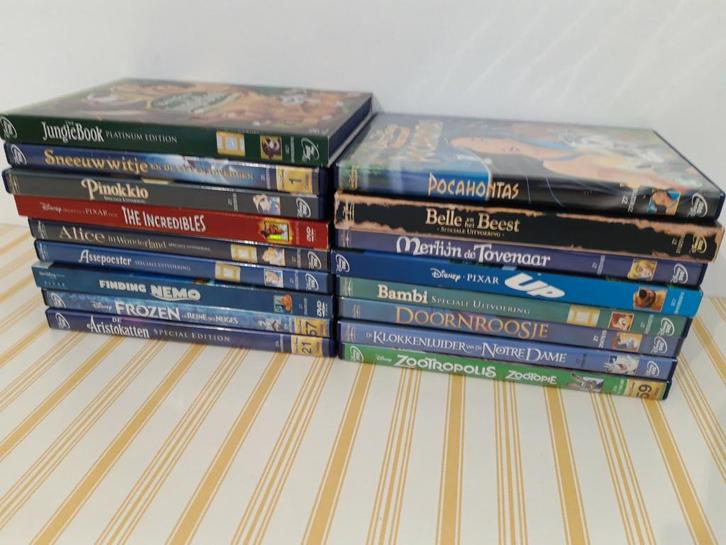 Disney Dvd's ( 17 Tittels ), Cd's en Dvd's, Dvd's | Tekenfilms en Animatie, Zo goed als nieuw, Ophalen