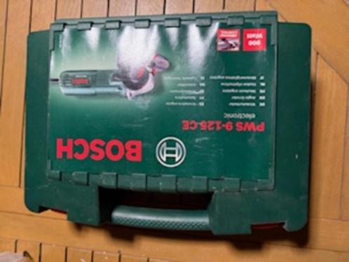 Opbergdoos van kleine Bosch slijpmolen, Doe-het-zelf en Bouw, Gereedschap | Slijpmachines, Zo goed als nieuw, Ophalen of Verzenden