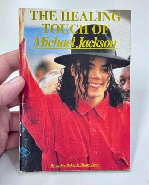 The healing Touch of Michael Jackson - 1990 zeldzaam boekje, Verzamelen, Muziek, Artiesten en Beroemdheden, Boek, Tijdschrift of Artikel